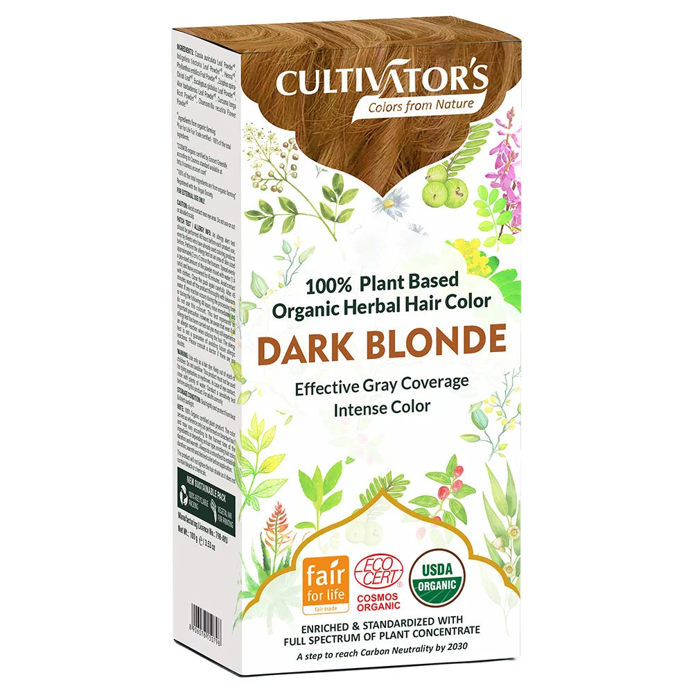 Organic Herbal Hair Color - Walnut-19