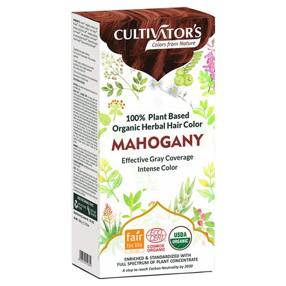 Organic Herbal Hair Color - Walnut-3